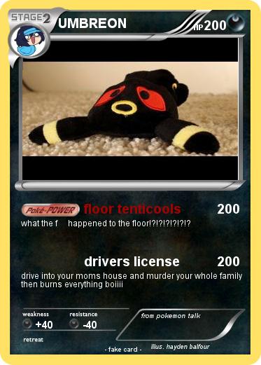 Pokemon UMBREON