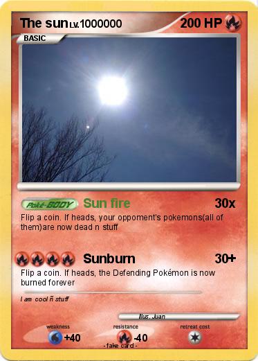 Pokemon The sun