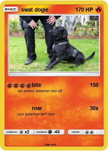 Pokemon swat dogie
