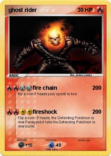 Pokemon ghost rider