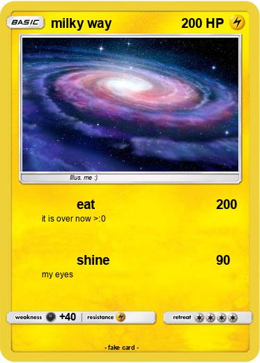 Pokemon milky way