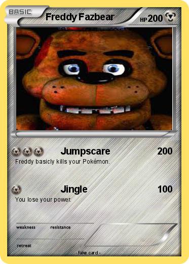 Pokemon Freddy Fazbear