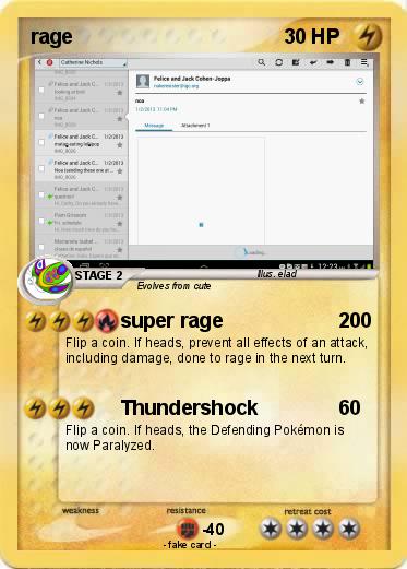 Pokemon rage