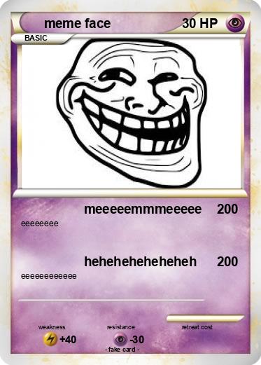 Pokemon meme face