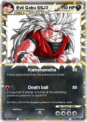 Pokemon Evil Goku SSJ3