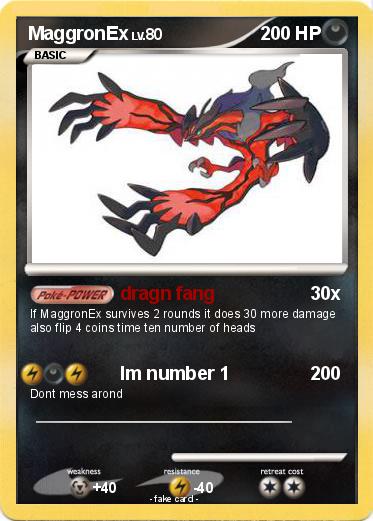 Pokemon MaggronEx