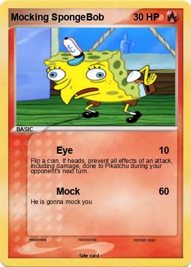 Pokemon Mocking SpongeBob