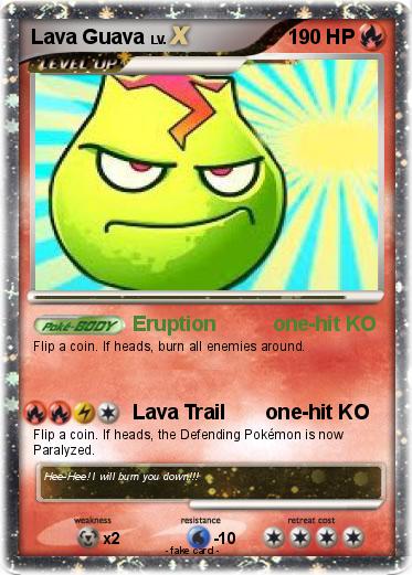 Pokemon Lava Guava