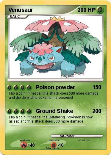 Pokemon Venusaur