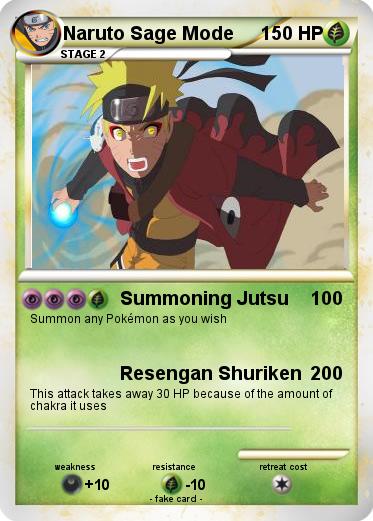 Pokemon Naruto Sage Mode