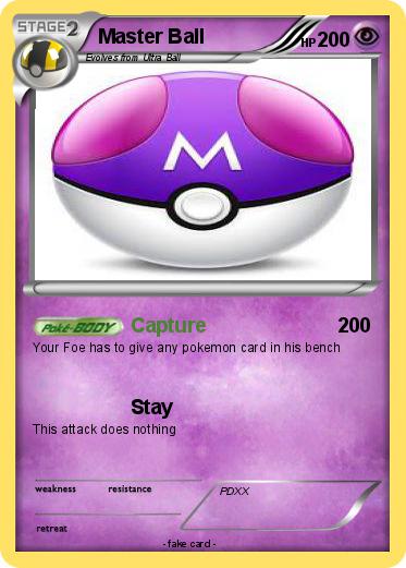 Pokemon Master Ball