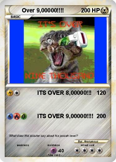 Pokemon Over 9,00000!!!!
