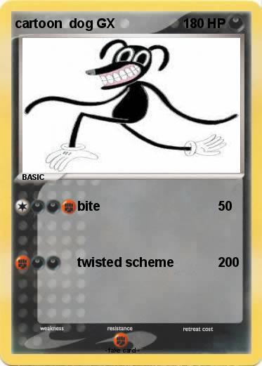 Pokemon cartoon  dog GX