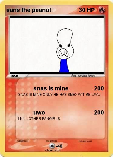 Pokemon sans the peanut