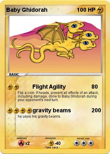Pokemon Baby Ghidorah