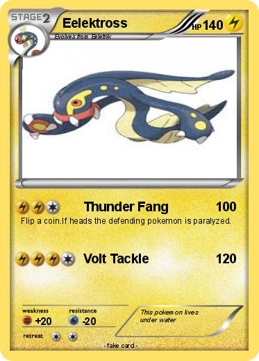 Pokemon Eelektross
