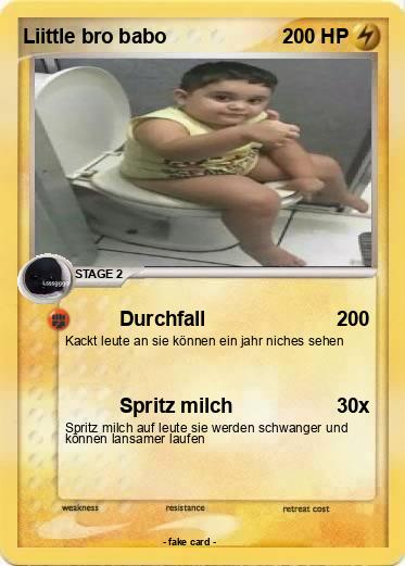 Pokemon Liittle bro babo