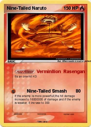 Pokemon Nine-Tailed Naruto