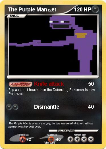 Pokemon The Purple Man