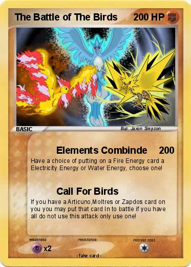 Pokemon The Battle of The Birds
