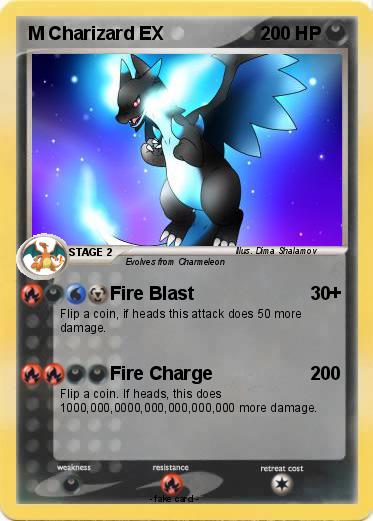 Pokemon M Charizard EX