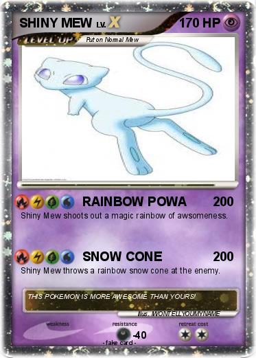 Pokemon SHINY MEW