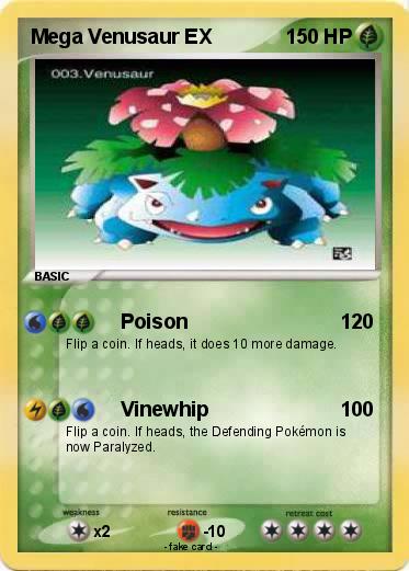 Pokemon Mega Venusaur EX