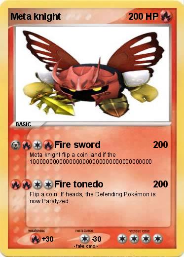 Pokemon Meta knight