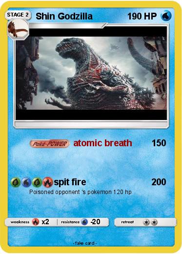 Pokemon Shin Godzilla