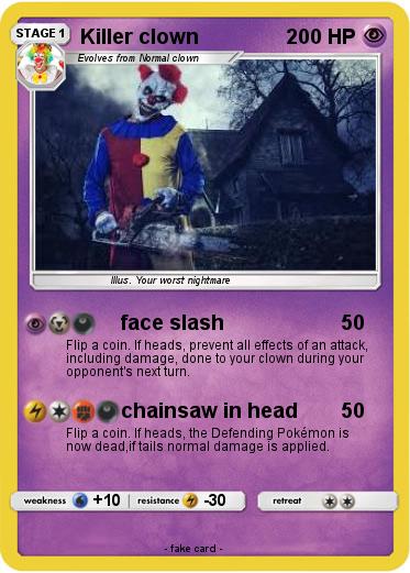 Pokemon Killer clown