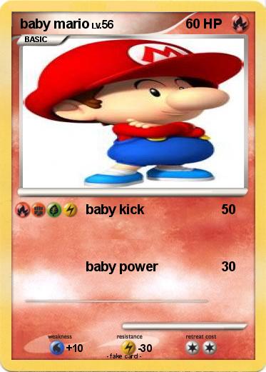 Pokemon baby mario