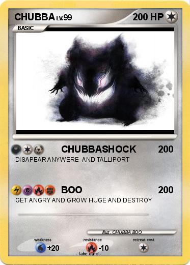 Pokemon CHUBBA
