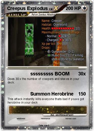 Pokemon Creepus Explodus