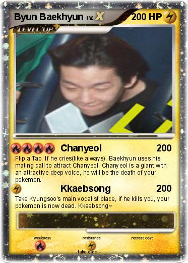 Pokemon Byun Baekhyun