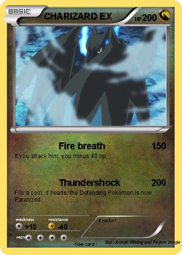Pokemon CHARIZARD EX