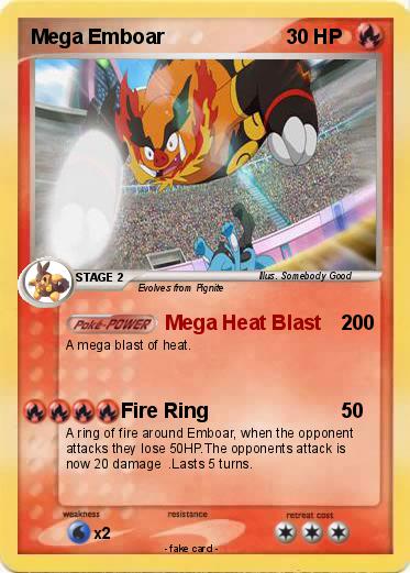 Pokemon Mega Emboar