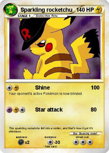 Pokemon Sparkling rocketchu