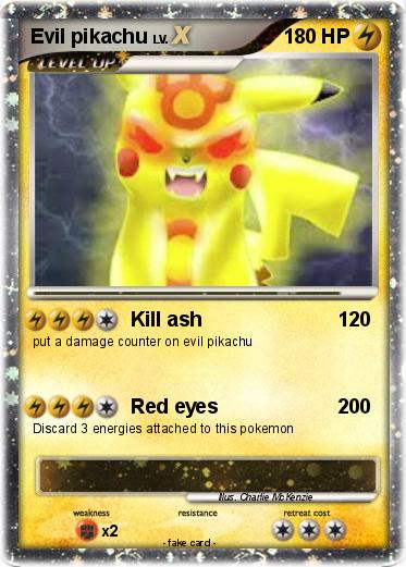 Pokemon Evil pikachu