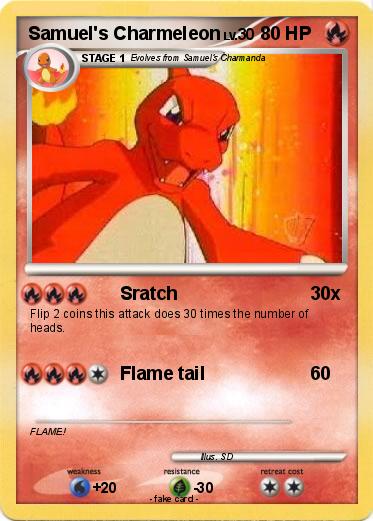 Pokemon Samuel's Charmeleon
