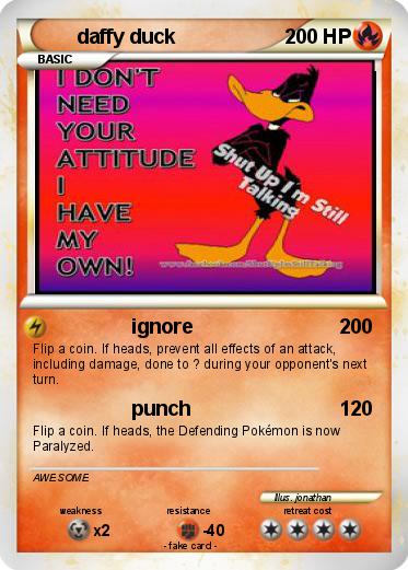 Pokemon daffy duck