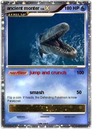 Pokemon ancient monter