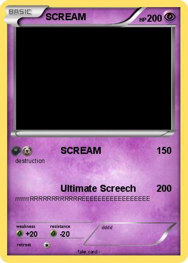 Pokemon SCREAM