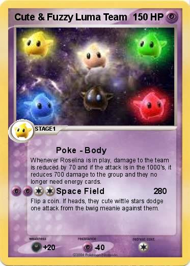 Pokemon Cute & Fuzzy Luma Team  1