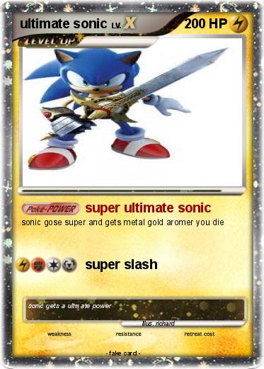 Pokemon ultimate sonic