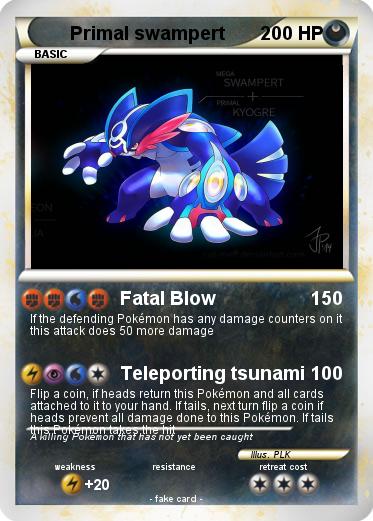 Pokemon Primal swampert