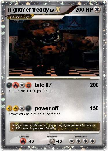 Pokemon nightmer freddy