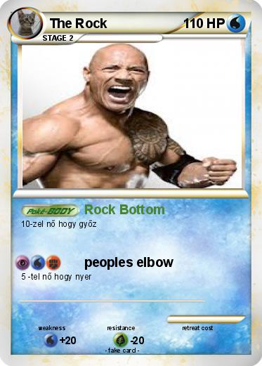 Pokemon The Rock