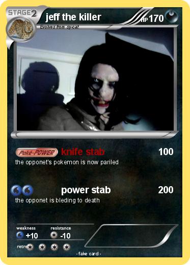 Pokemon jeff the killer