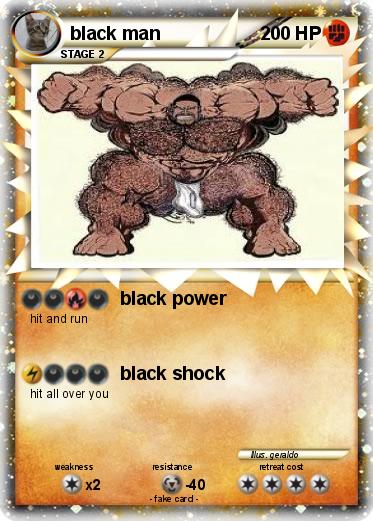 Pokemon black man