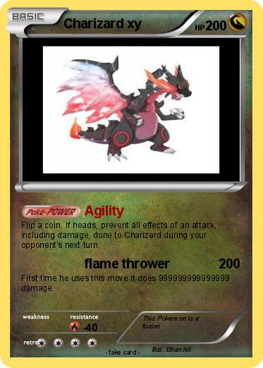Pokemon Charizard xy